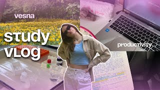 study vlog| будни студента-медика| vesna, study, productivity| дневник студентки