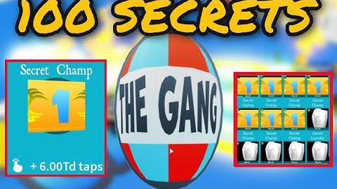 NEW BOXING ISLAND TAPPING SIMULATOR I HATCHED 100 SECRET PETS *BROKEN* !!!