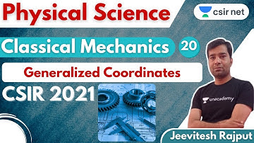 Physical Science | Classical Mechanics - Generalized Coordinates | CSIR June 2021