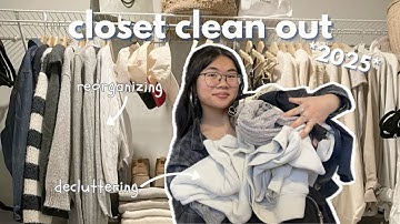 Decluttering My Entire Wardrobe for 2025
