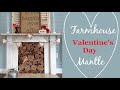 Valentine&#39;s Day Mantle Challenge Hugs &amp; Kisses with Secondhand Tracey Ann