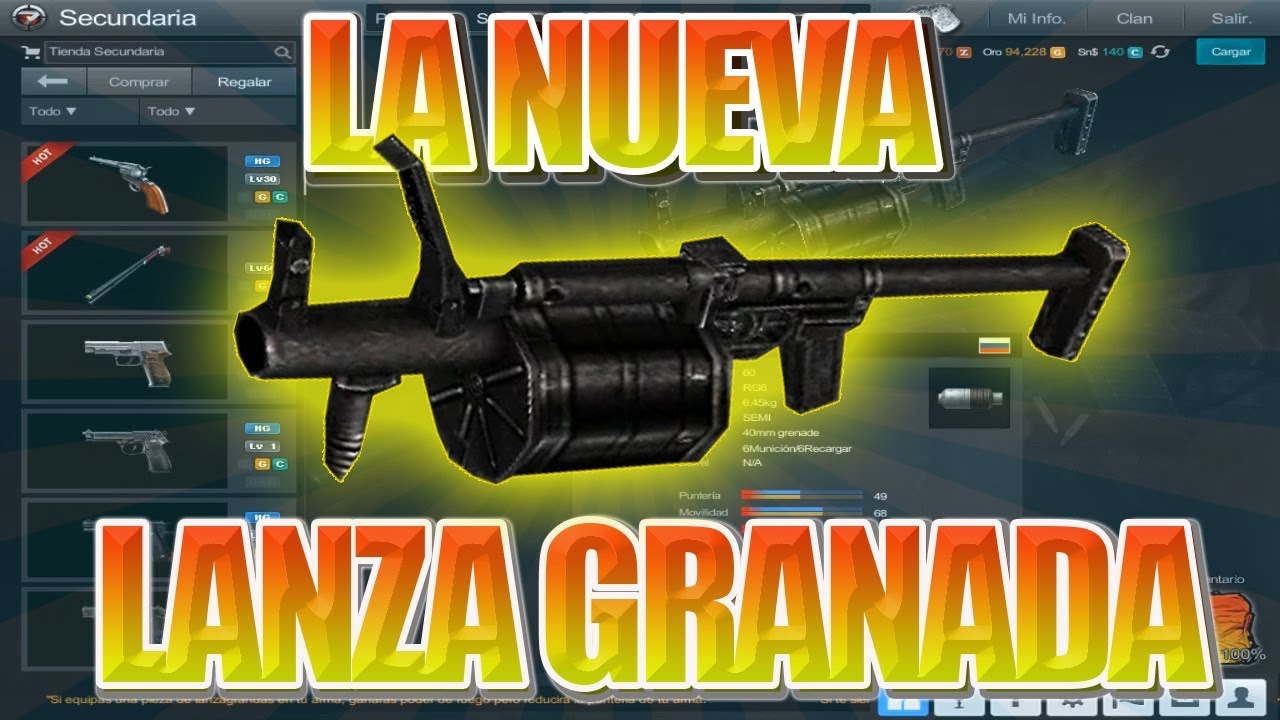 🔥PROBANDO LA NUEVA LANZA GRANADA DE OPERATION 7 🔥- LUFFDEY
