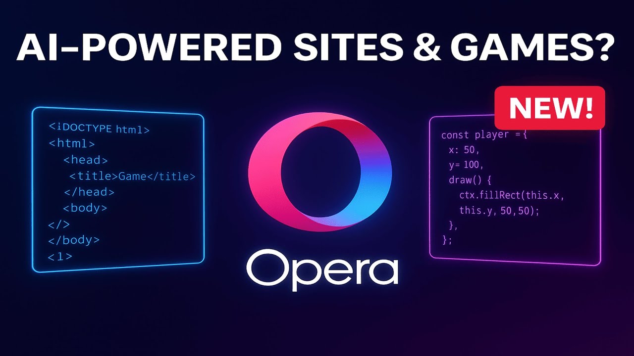 Unleash Creativity with AI: Opera Neon Codes Websites & Games Instantly!