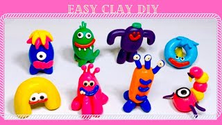 Diy How To Make Polymer Clay Monster | Hey Clay | Cute Clay Monster 👹 #diy #monster #miniature
