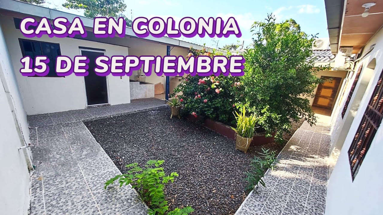 Se Vende Casa Colonia 15 de Septiembre a 5 minutos del centro de San Miguel $140,000 +503 7299-8557