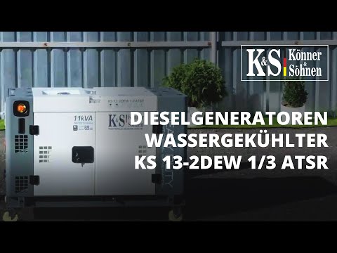 Dieselgeneratoren der HEAVY DUTY-Serie der Marke „Könner & Söhnen“