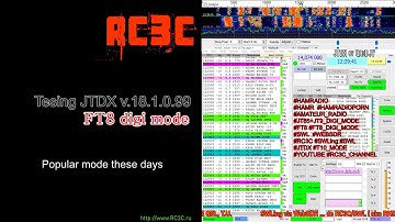 FT8 SWLing on 14.074 MHz - RC3C/SWL - 4.11.2018