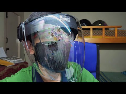 Steelbird FACE SHIELD Review | is this the best Flip up Face Shield