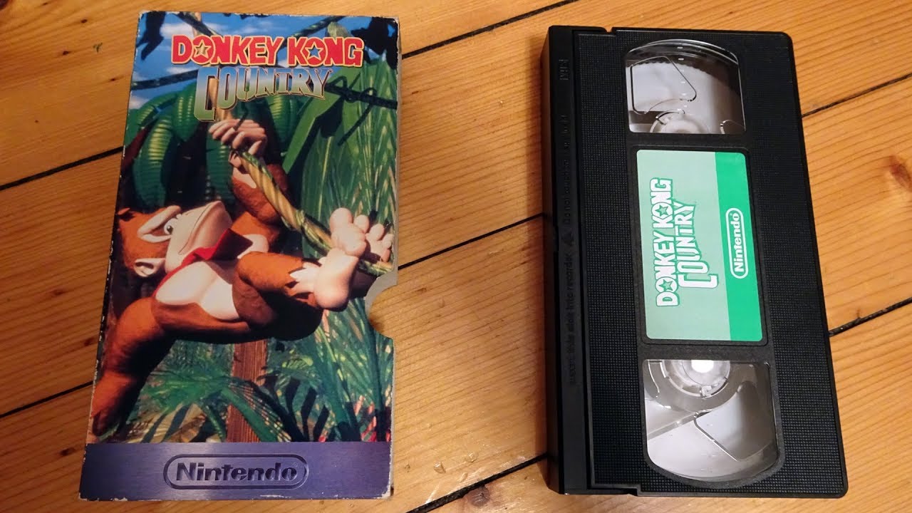 VHS Donkey Kong Country - Reportage Développement - FR - Rare