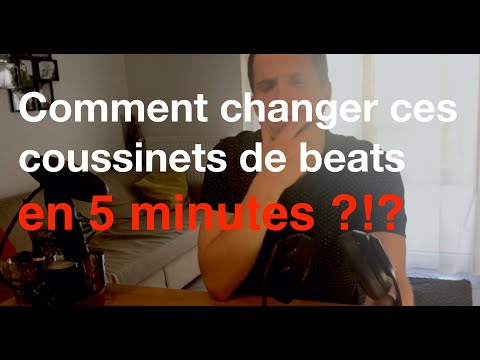 Comment changer ces coussinets de casque beats ( studio et solo v2 v3 )