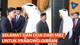 Prabowo-Gibran Temui MBZ, Diberi Selamat dan Doa Kesuksesan Pimpin Indonesia