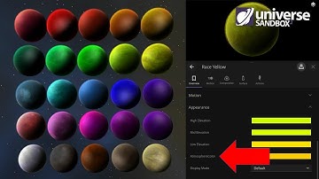 Atmosphere Customization Is Finally Here! Universe Sandbox ² Experimental Build