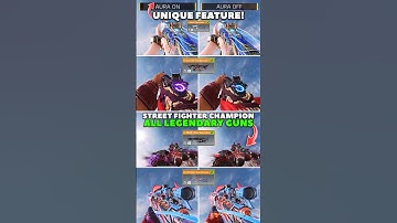 Street Fighter Champion All Legendary Guns! #codm