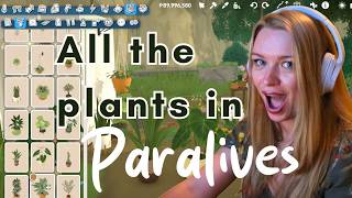 🌿Every Plant in Paralives | Plant Lover Review of the New Life Sim Game