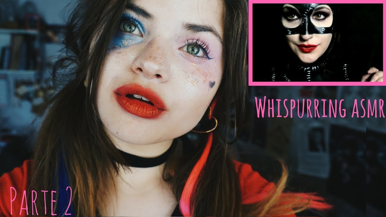ASMR🕸 Harley te maquilla(Parte 2) con Whispurring Asmr 🕸Especial Halloween
