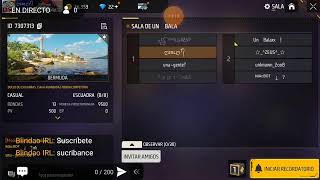 JUGANDO FREE FIRE 1 VS 2 SUSCRIBETE