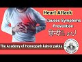 Heart attack  causes symptoms and prevention  urdu  hindi  the academy of homeopath