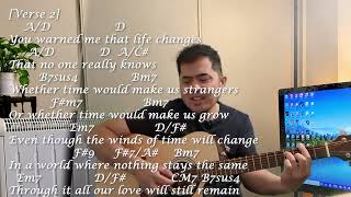 Information In Your Eyes | George Benson (cover with lyrics and chords) Guide