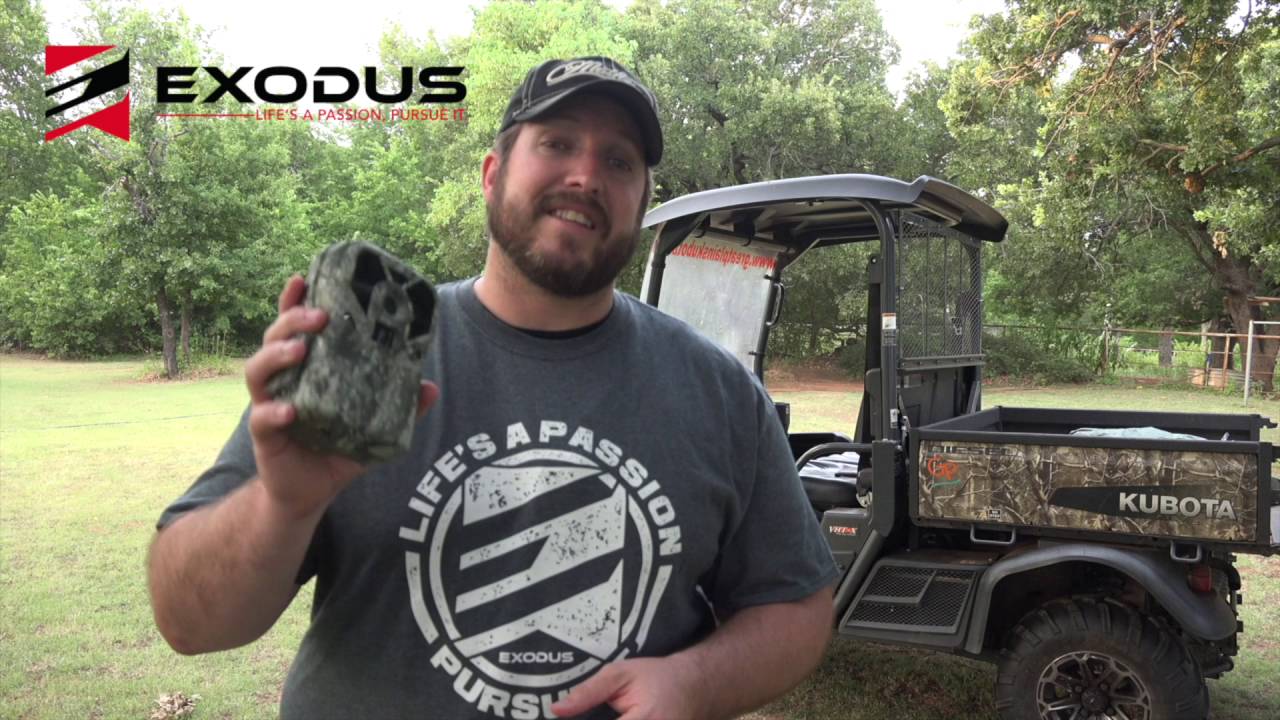 Exodus Trail Cam product Highlight YouTube