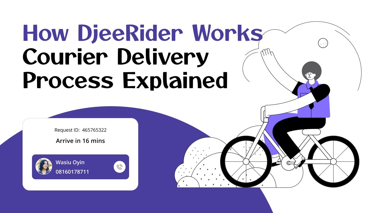 How DjeeRider Works | Courier Delivery Process Explained - YouTube