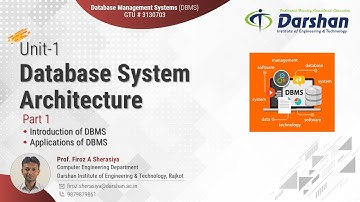 Introduction of Database Management System | Unit-1 #01