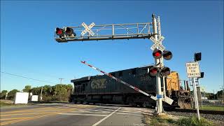 U.S. Route 98 Railroad Crossing, Okeechobee, FL @EthantheRailfanner