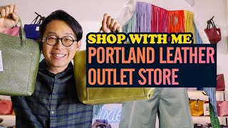 Visiting Portland Leather Goods Outlet Store  Shop With Me