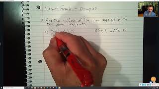 NOTES: CG #1 - Midpoint Formula