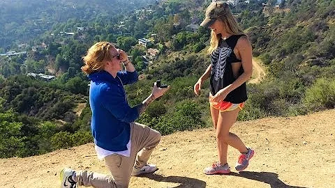 BEST SURPRISE PROPOSAL EVER!!! (Travis & Jenny)