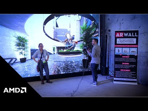 AMD Technology Enabling ARwall’s Real-Time Virtual Set Extension Tools