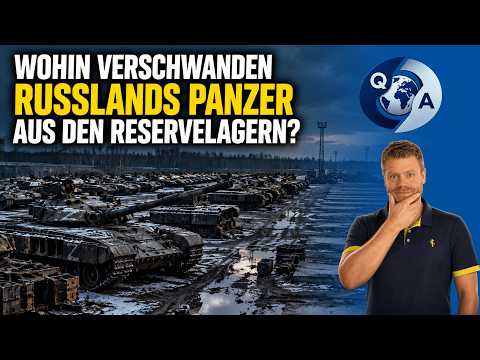 Where did Russia's tanks from the reserve depots disappear to?