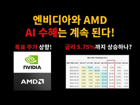   엔비디아와 AMD AI 수혜는 계속 된다 금리 5 75 까지 상승하나