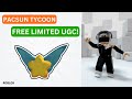 Free limited ugc  how to get the pacsun star halo in pacsun los angeles tycoon  roblox