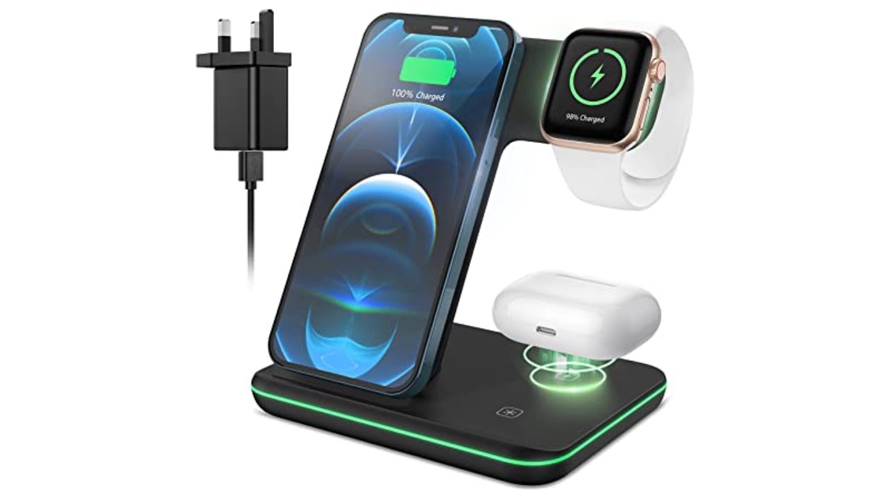 Unboxing CAVN 3 in 1 Wireless Charger (Black)