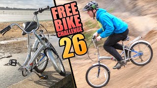 THE FREE BIKE CHALLENGE - PART 26 - FOLDING BIKE FREERIDE