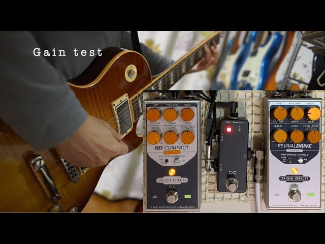 ORIGIN EFFECTS Revival DRIVE Compact RD COMPACT Hot Rod - YouTube