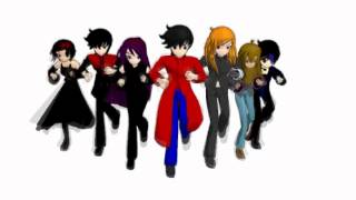 [MMD] Saniix and Gang run while I play random fitting music lol