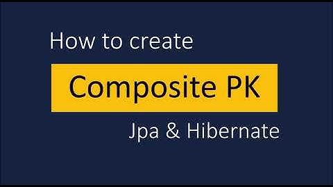 How to Create Composite Primary Key | Composite Primary key with Spring boot