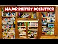 HUGE KITCHEN PANTRY (my makeshift pantry) DECLUTTER & ORGANIZE/ Such a big mess 🤦‍♀️