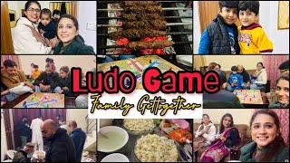 Sub kay sth Ludo Game kheli🥸| Larai ho gaye😒| Family Gettogether🤍| 1 dish Party screenshot 3