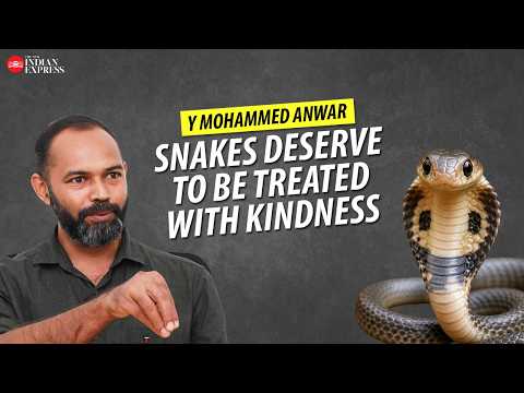 ''Snakes help us in many ways' - Y Mohammed Anwar | Express Dialogues | Interview | TNIE Kerala