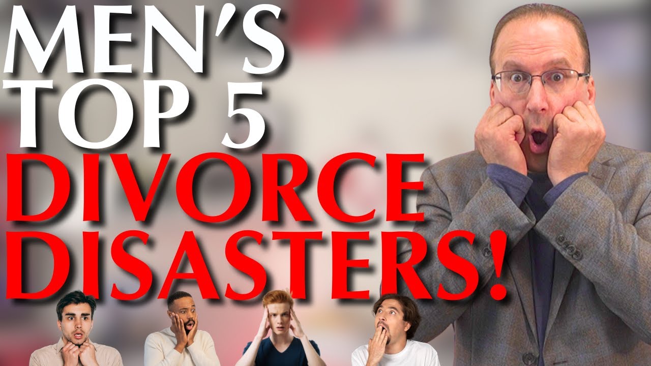 5 Horrible Mistakes Men Make In Divorce! - YouTube