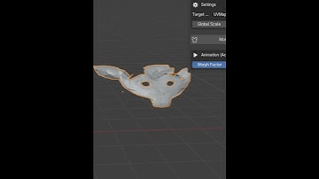 Unfolding into flat UV layouts with a single click. Mesh2Paper #blender #blender3d