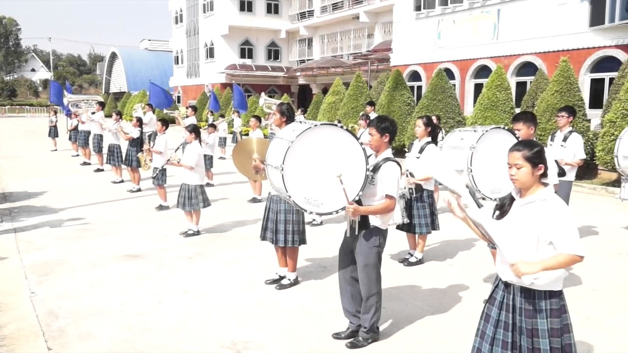วงโยธวาทิต นำกิจกรรม Marching