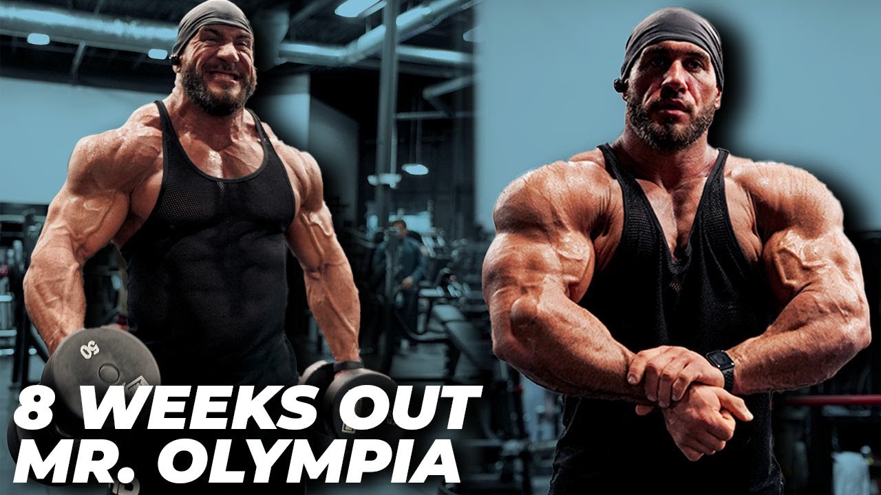8 WEEKS OUT MR. OLYMPIA | LOVE HANDLES?? | ft. ANTOINE VAILLANT