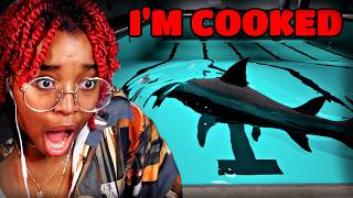 I JUST WANNA GO SWIMMING BUT THIS SHARK WANTS A PIECE OF ME