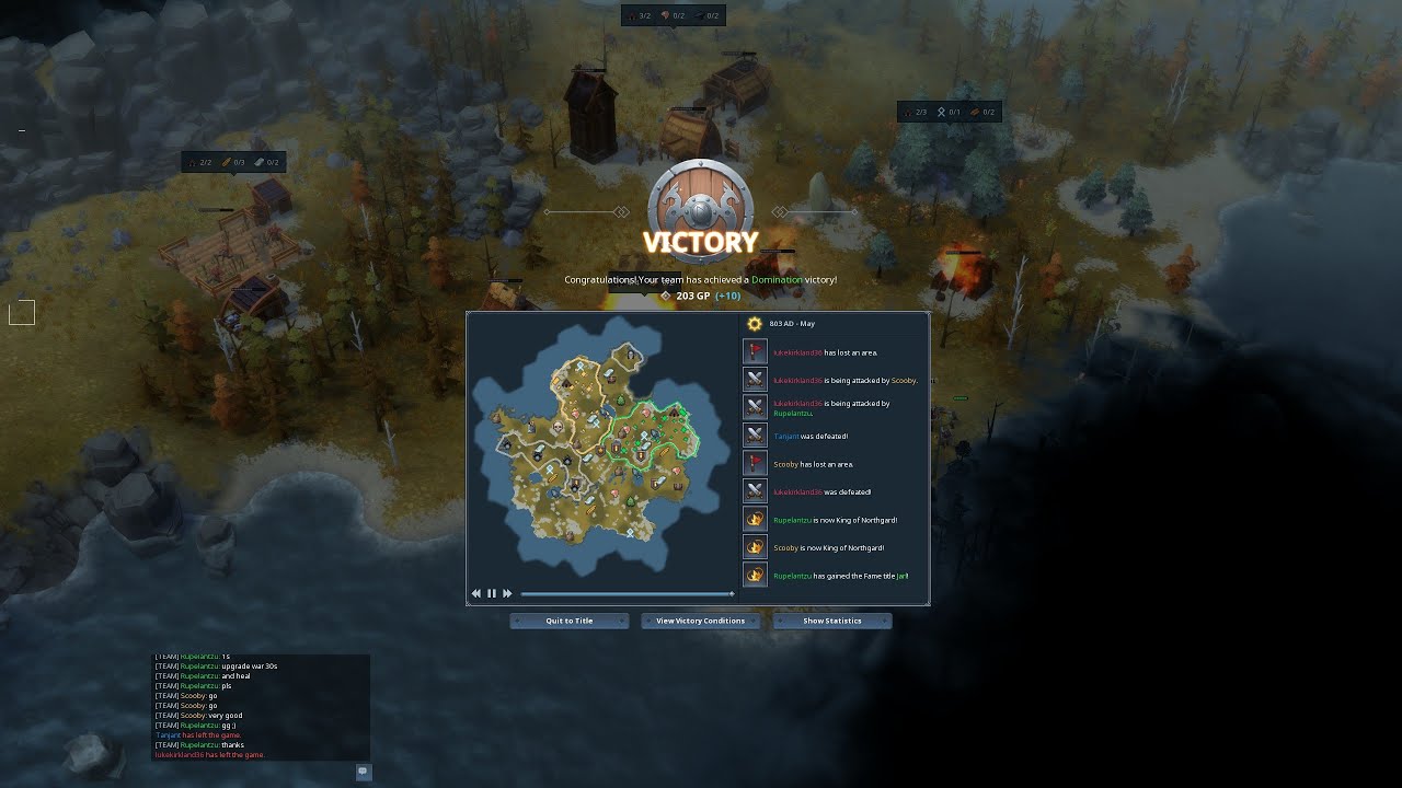 Northgard PT147 - PVP 2v2 - Heidrun - Clan of the Goat