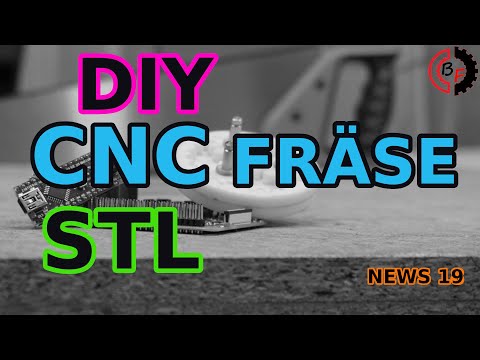 DIY CNC Fräse STL Dateien Online Shop Mini PCB Schneideplotter milling Bastel Freak NEWS 19