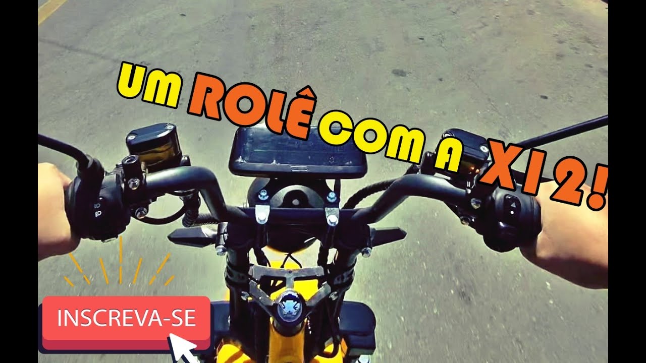 DANDO UM ROLÊ COM A SCOOTER X12 ! - Review de utilização