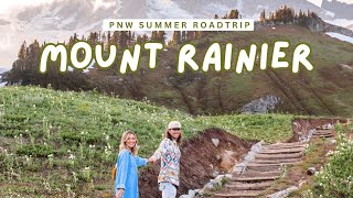 PNW SUMMER ROADTRIP: One Day in Mount Rainier National Park!